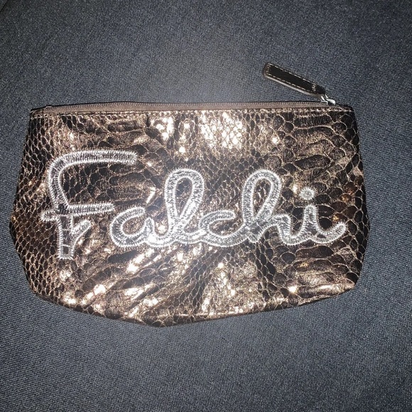 Carlos Falchi Snell Copper Snake Tote - Picture 1 of 6